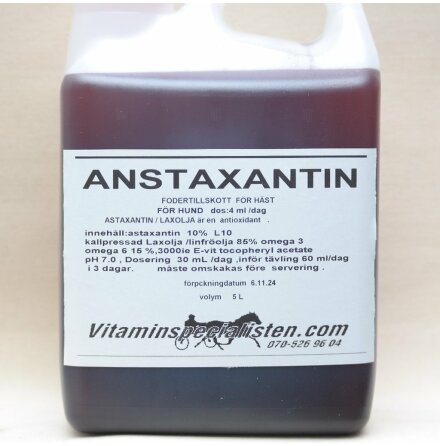 ASTAXANTIN -LAXOLJA