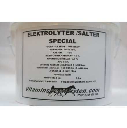 ELEKTROLYT-SALTER  3 kg